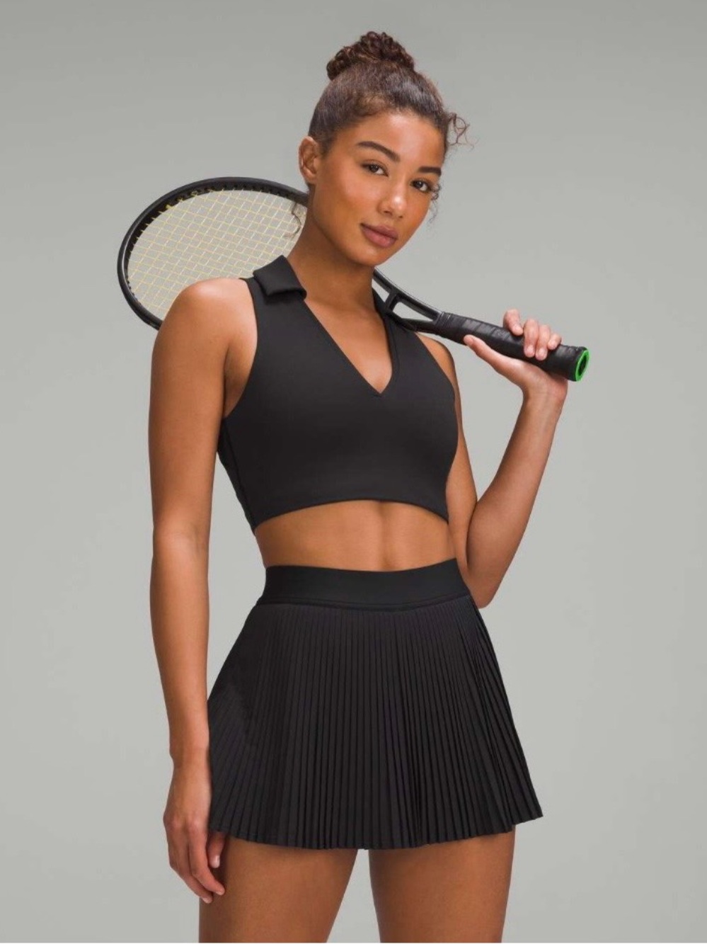 Lululemon Collared Tennis Longline Bra Medium Support, B/C Cup size 6